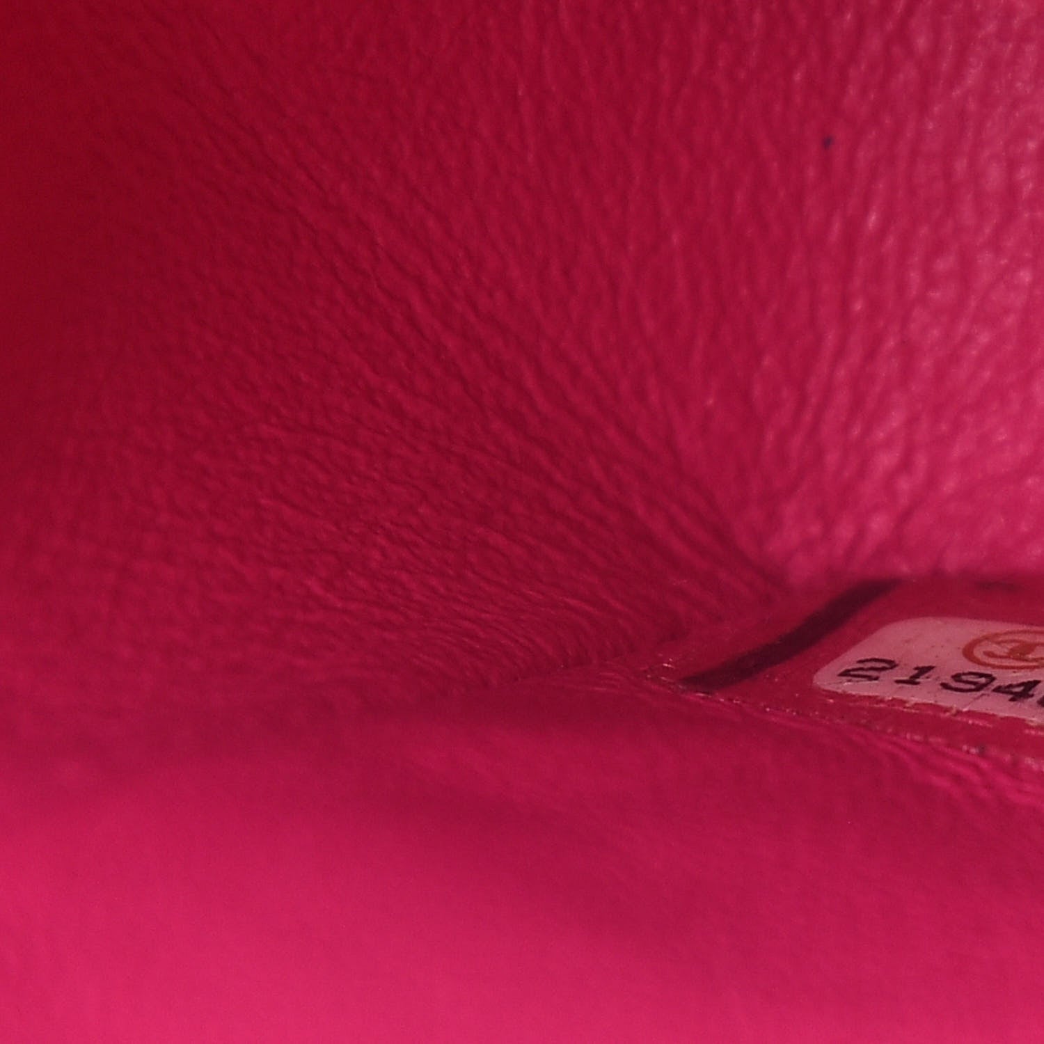 Chanel Lambskin Quilted Mini Rectangular Flap Fuchsia 7 of 11