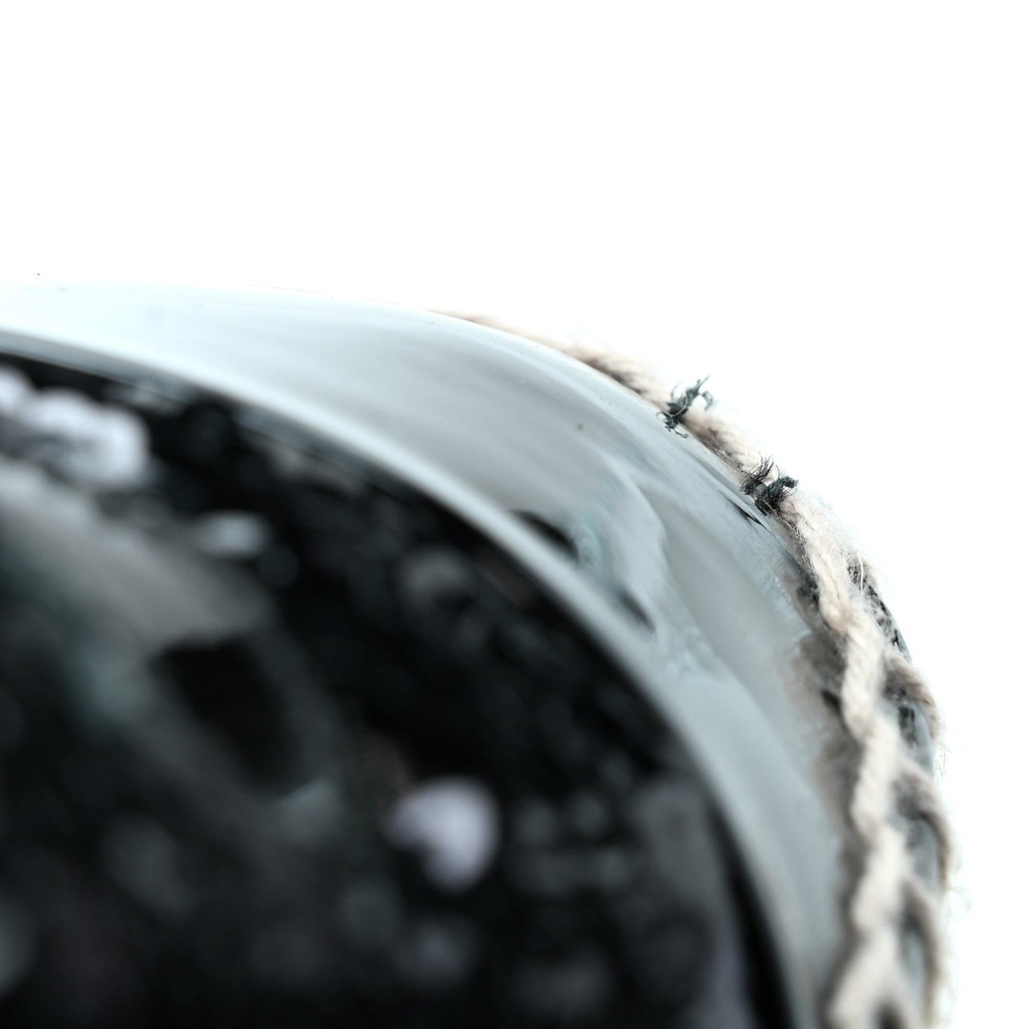 Patent Sequin CC Espadrilles 38 Black