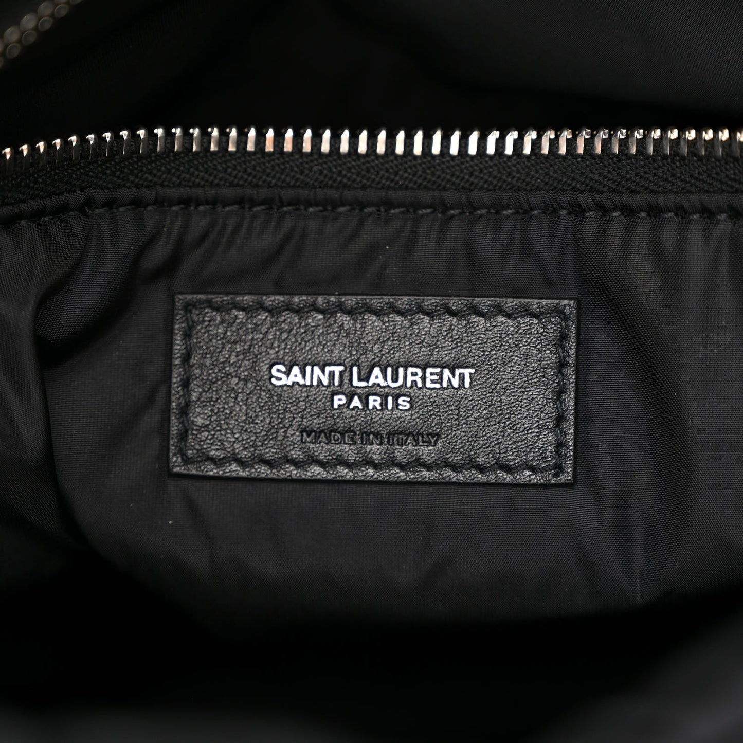 Econyl Nylon Lou Puffer Messenger Black