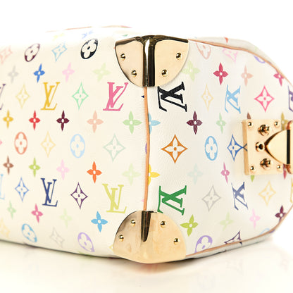 Louis Vuitton Monogram Multicolor Speedy 30 White 7 of 8