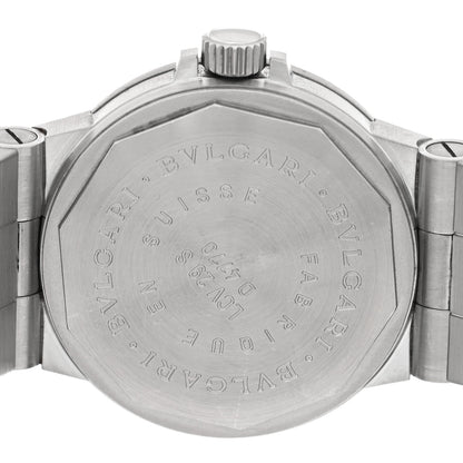 Bulgari Stainless Steel 18K Yellow Gold 29mm Diagono Automatic Watch 4 of 4