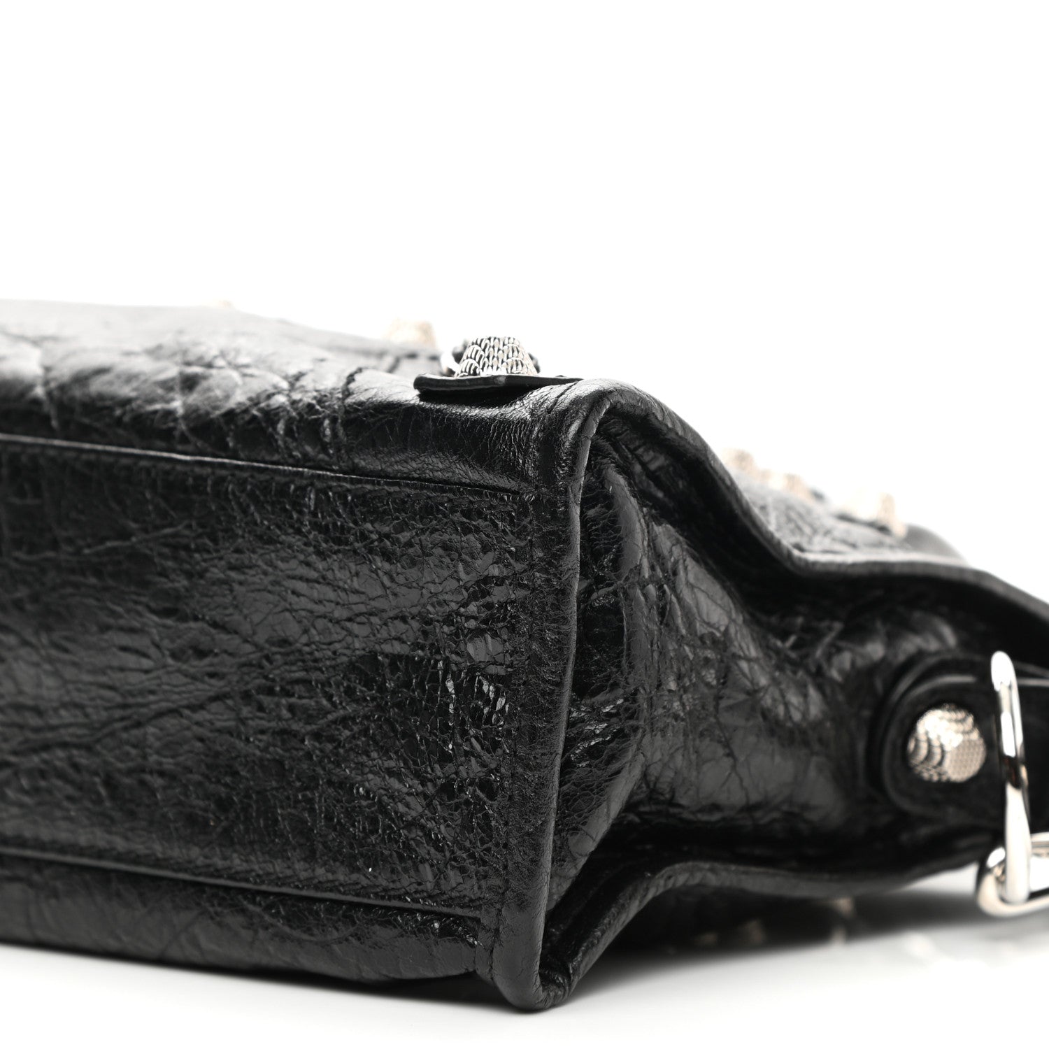 Balenciaga Agneau Giant 12 Silver Hardware Mini City Black 10 of 11