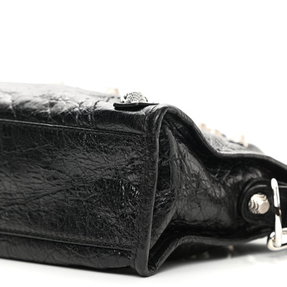 Balenciaga Agneau Giant 12 Silver Hardware Mini City Black 10 of 11