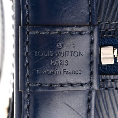 Louis Vuitton Epi Alma BB Indigo 6 of 15