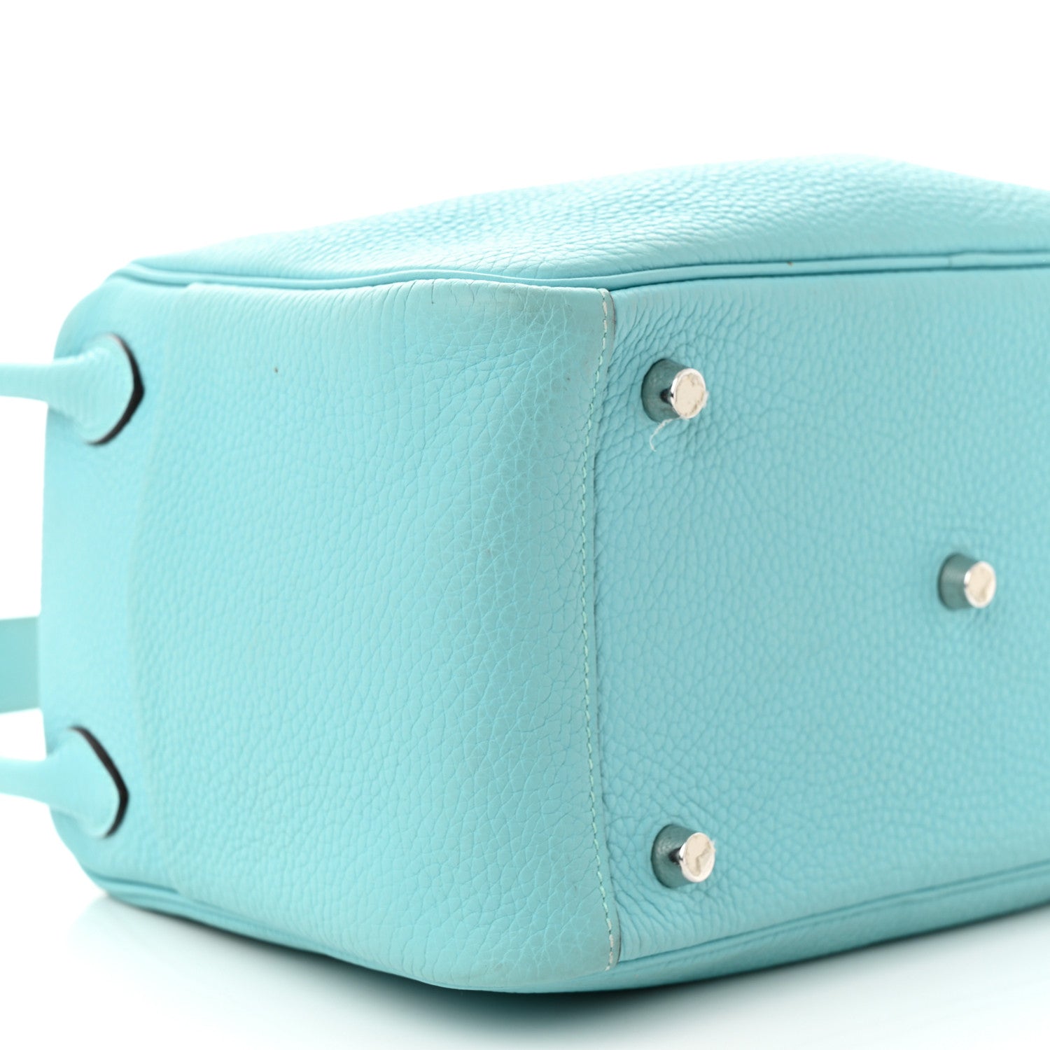 Hermes Taurillon Clemence Lindy 26 Bleu Atoll 9 of 14