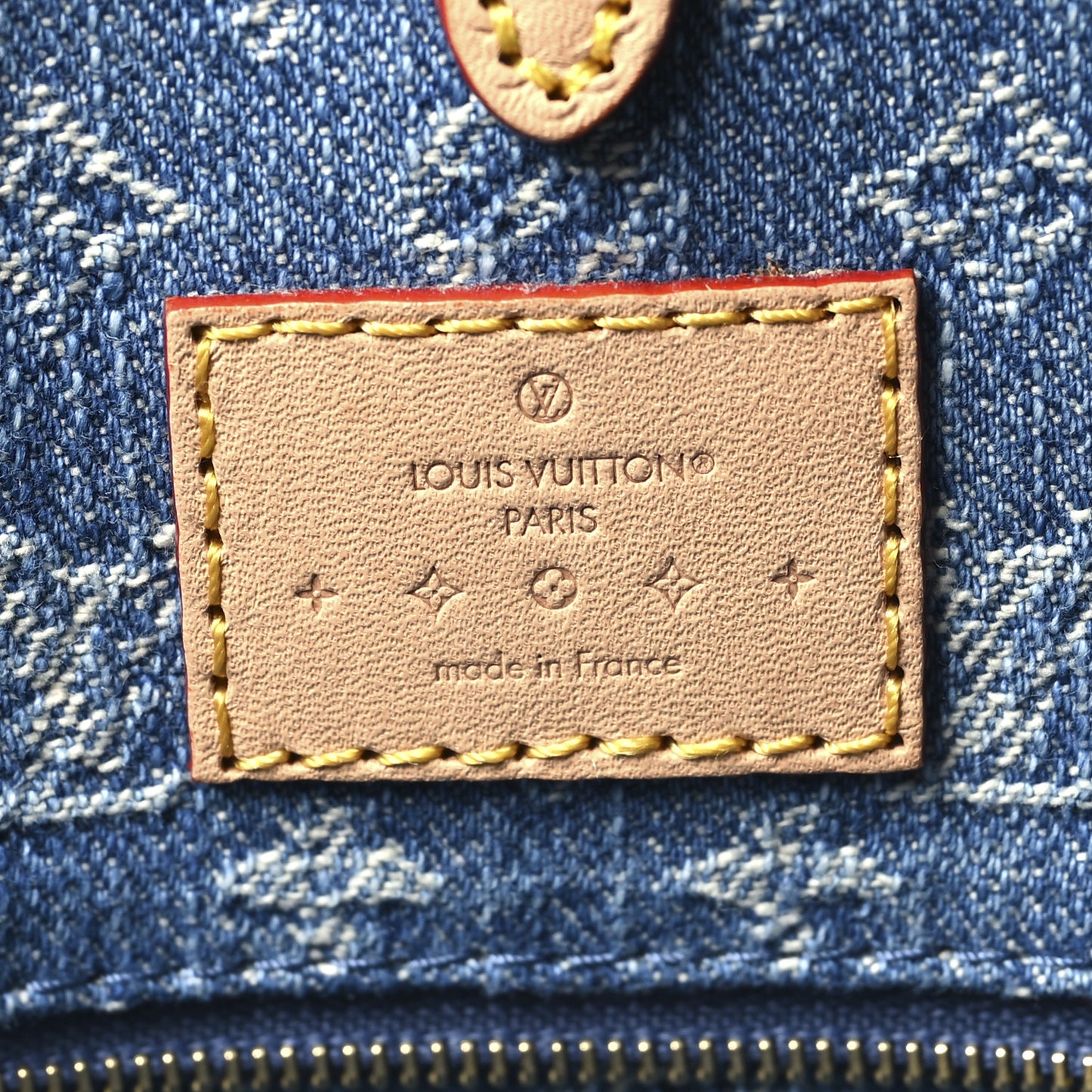Monogram Denim Onthego MM  Blue