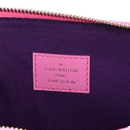 Louis Vuitton Lambskin Embossed Monogram Vuittamins Coussin PM Rose Violet 8 of 10