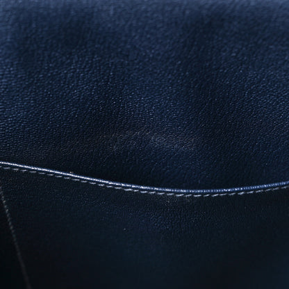 Hermes Box Kelly Sellier 32 Bleu Marine 21 of 34