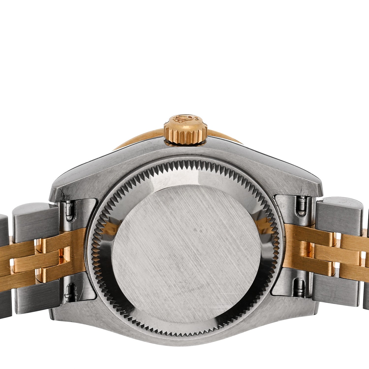 Rolex Stainless Steel 18K Yellow Gold Diamond 26mm Oyster Perpetual Datejust Watch Champagne 179383 4 of 5