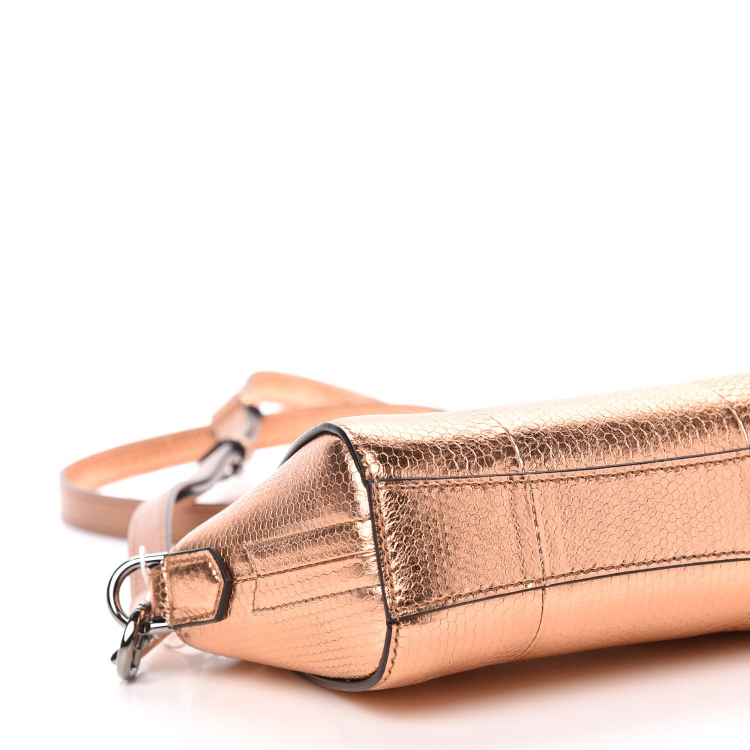 Givenchy Metallic Water Snake Nano Antigona Light Pink 7 of 9