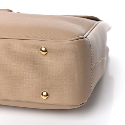 Burberry Trench Calfskin Large DK88 Top Handle Bag Honey 11 of 12