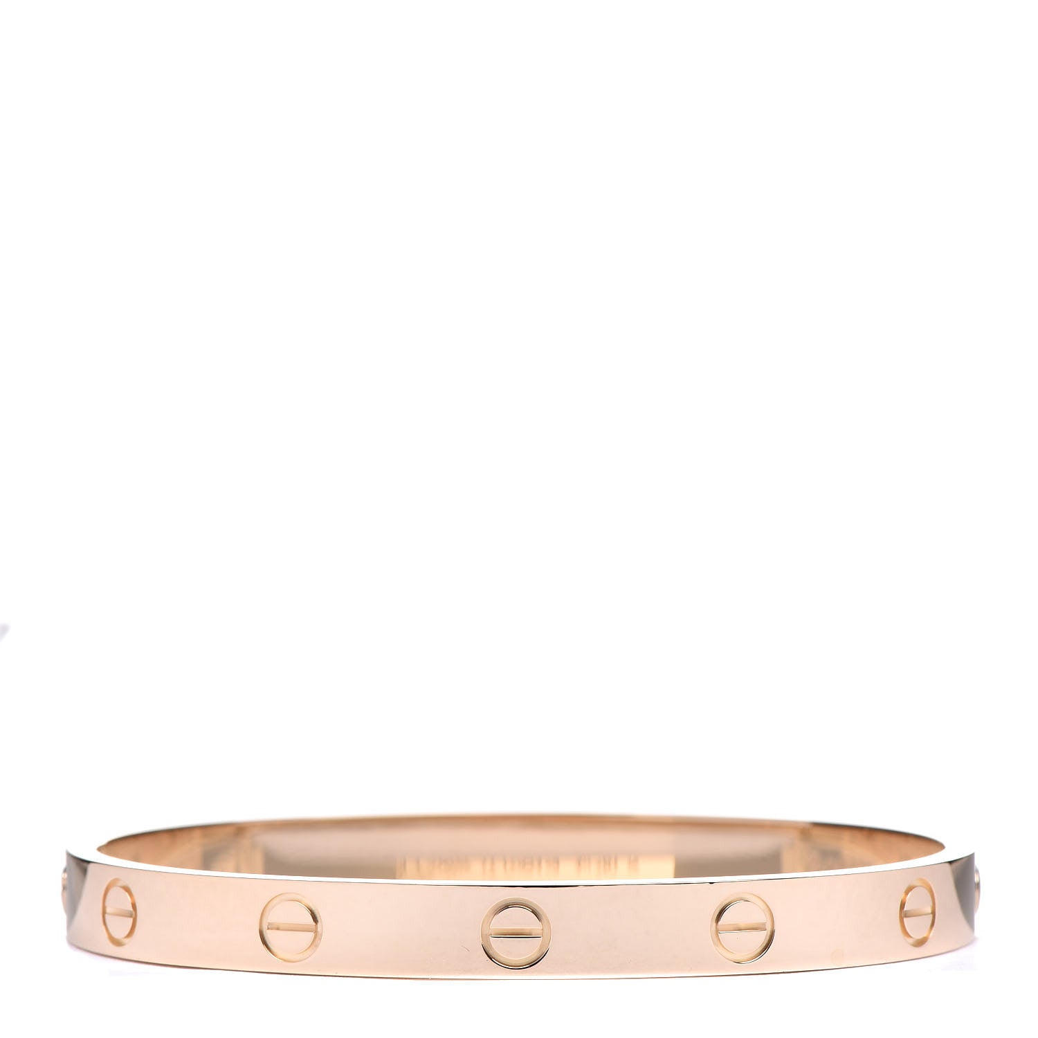 Cartier 18K Yellow Gold LOVE Bracelet 17 3 of 7