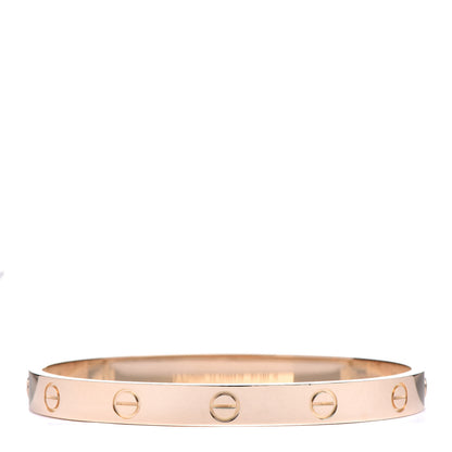 Cartier 18K Yellow Gold LOVE Bracelet 17 3 of 7