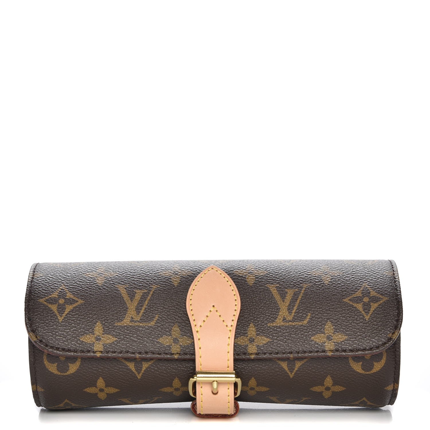 Louis Vuitton Monogram 3 Watch Travel Case 1 of 7