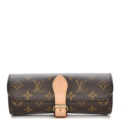 Louis Vuitton Monogram 3 Watch Travel Case 1 of 7