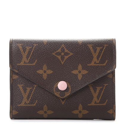 Louis Vuitton Monogram Victorine Wallet Rose Ballerine 1 of 8