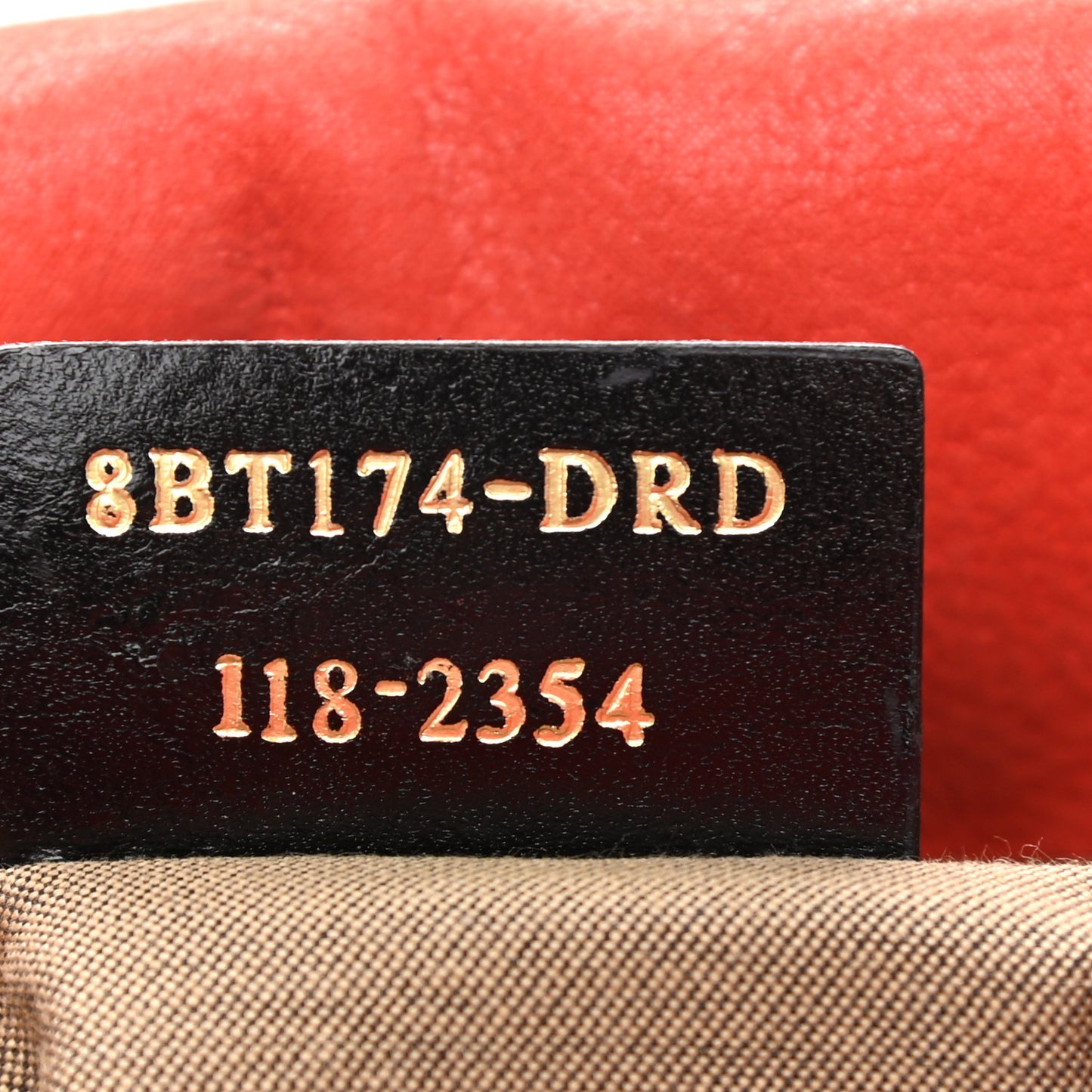 Metallic Nubuck Shoulder Bag Coral