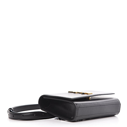 Saint Laurent Smooth Calfskin Monogram Kate Belt Bag Black 4 of 10