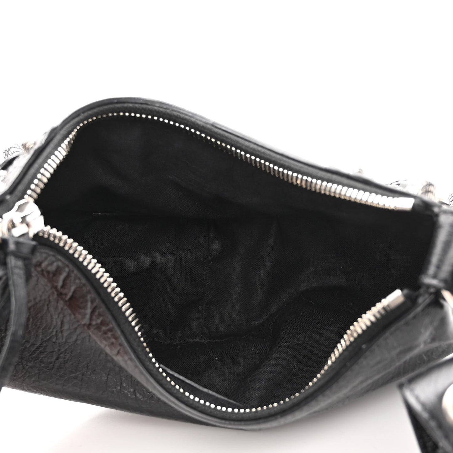 Agneau Arena Le Cagole Shoulder Bag XS Black