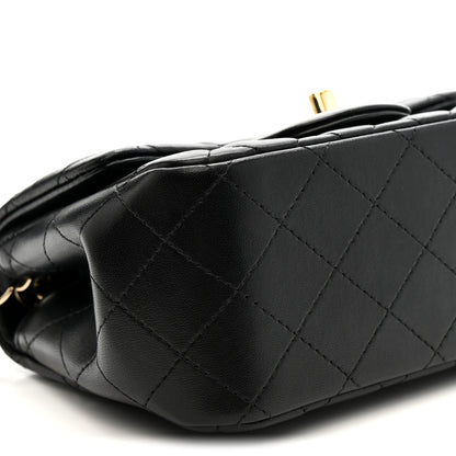 Chanel Lambskin Quilted Mini Square Flap Black 17 of 21