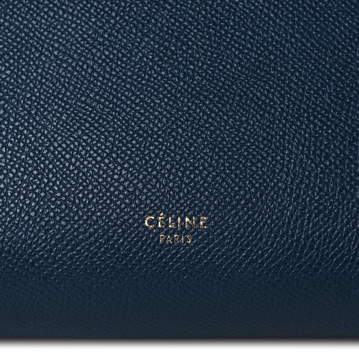 Celine Grained Calfskin Micro Belt Bag Deepsea 6 of 11