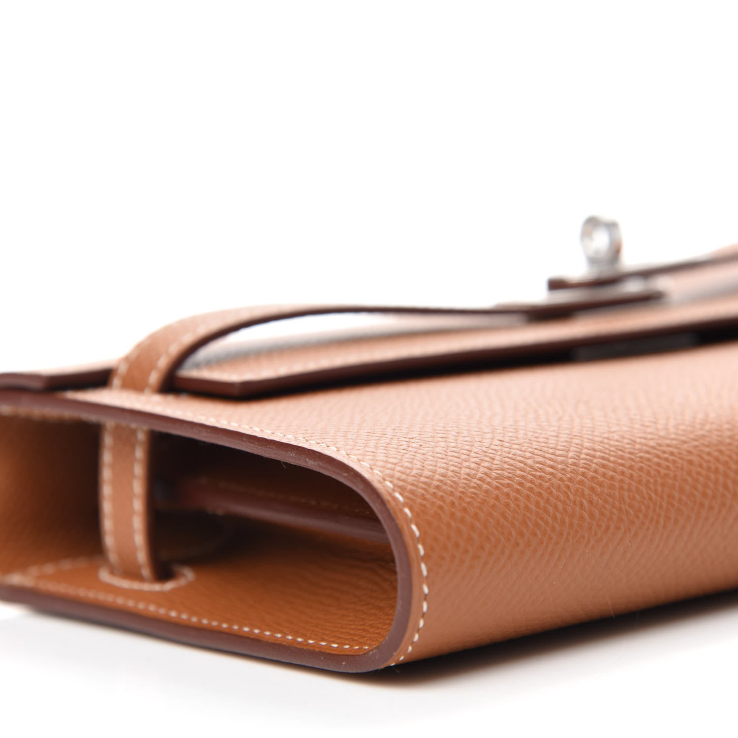 Hermes Epsom Kelly Wallet To Go Gold 6 of 11