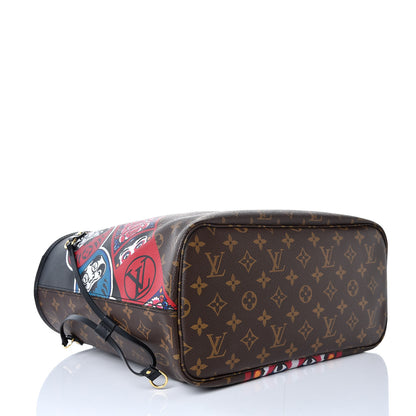 Louis Vuitton Monogram Kabuki Neverfull MM 5 of 8