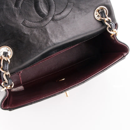 Chanel Lambskin Quilted Mini Square Flap Black 5 of 5