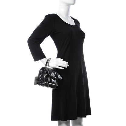 Alexander Wang Calfskin Quilted Halo Crossbody Bag Black 2 of 10