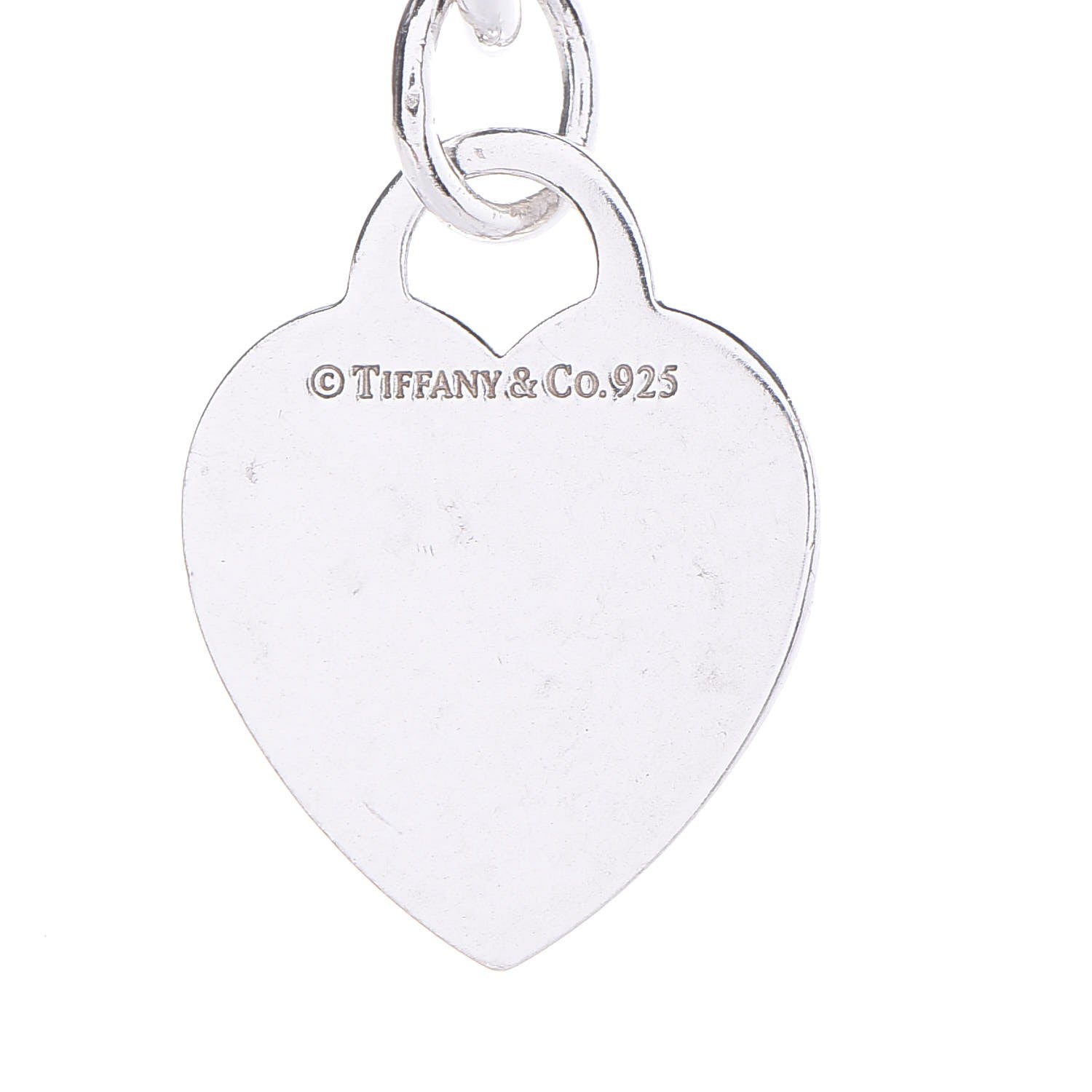 Tiffany Sterling Silver Heart Tag Toggle Necklace 5 of 7