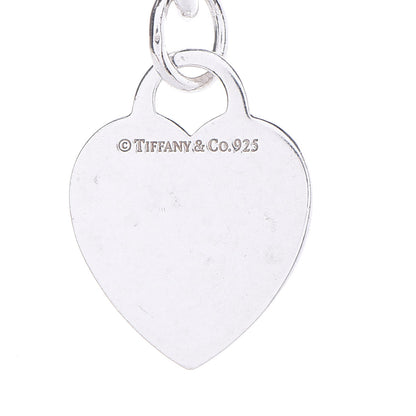 Tiffany Sterling Silver Heart Tag Toggle Necklace 5 of 7