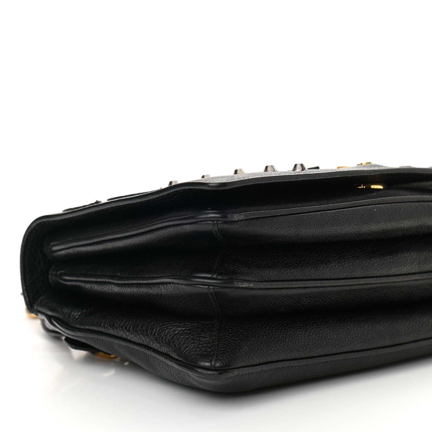 Prada Vitello Daino Hawaii Crossbody Bag Black 8 of 9