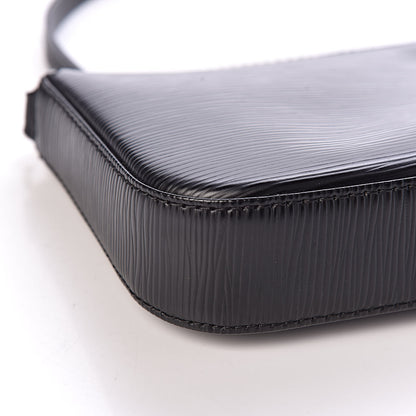 Louis Vuitton Epi Pochette Accessories NM Black 5 of 10