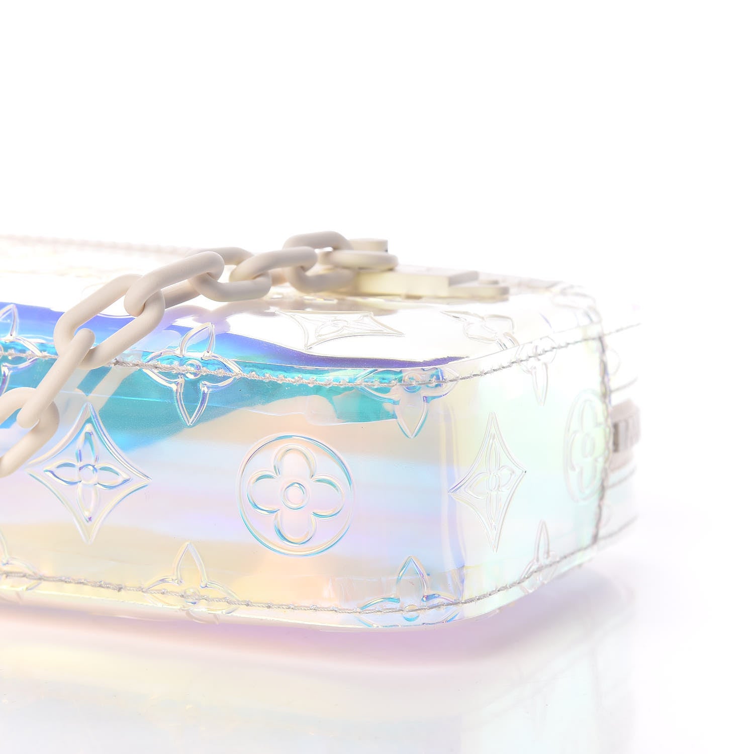 Louis Vuitton PVC Monogram Pochette Volga Iridescent Prism 7 of 10
