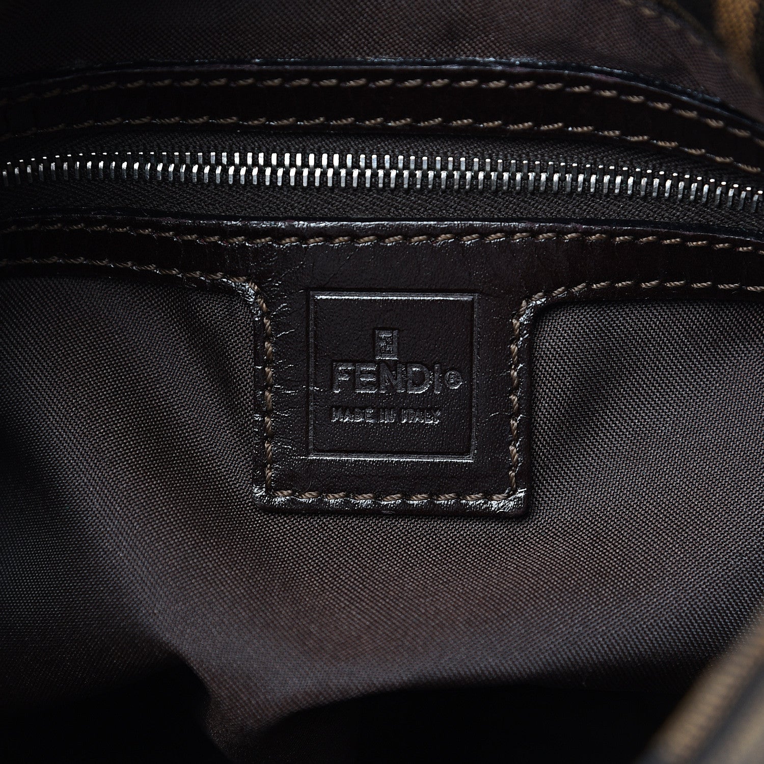 Fendi Zucca Mama Baguette Tobacco 5 of 10