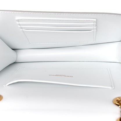 Dolce & Gabbana Smooth Calfskin Medium Devotion Crossbody Bag White 5 of 13