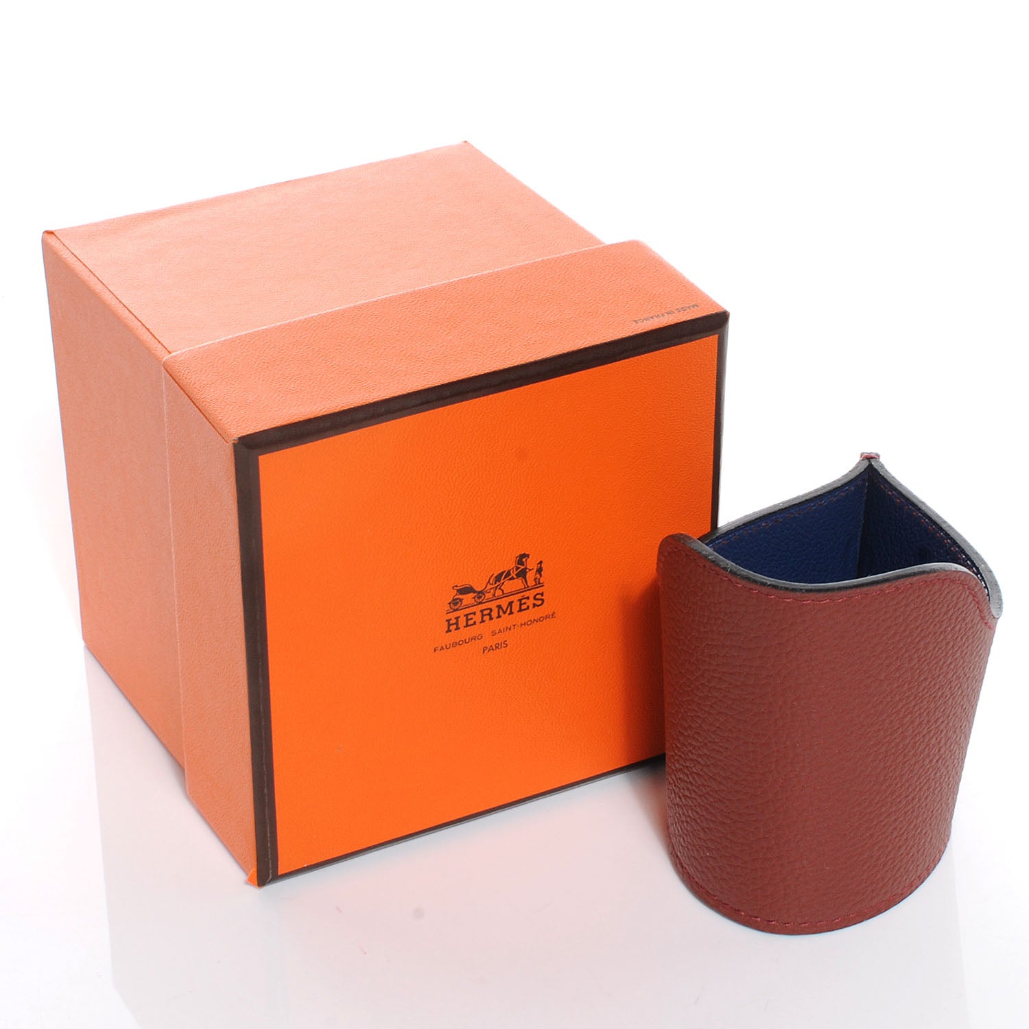 Hermes Taurillon Clemence Petit H Cup Holder 6 of 6