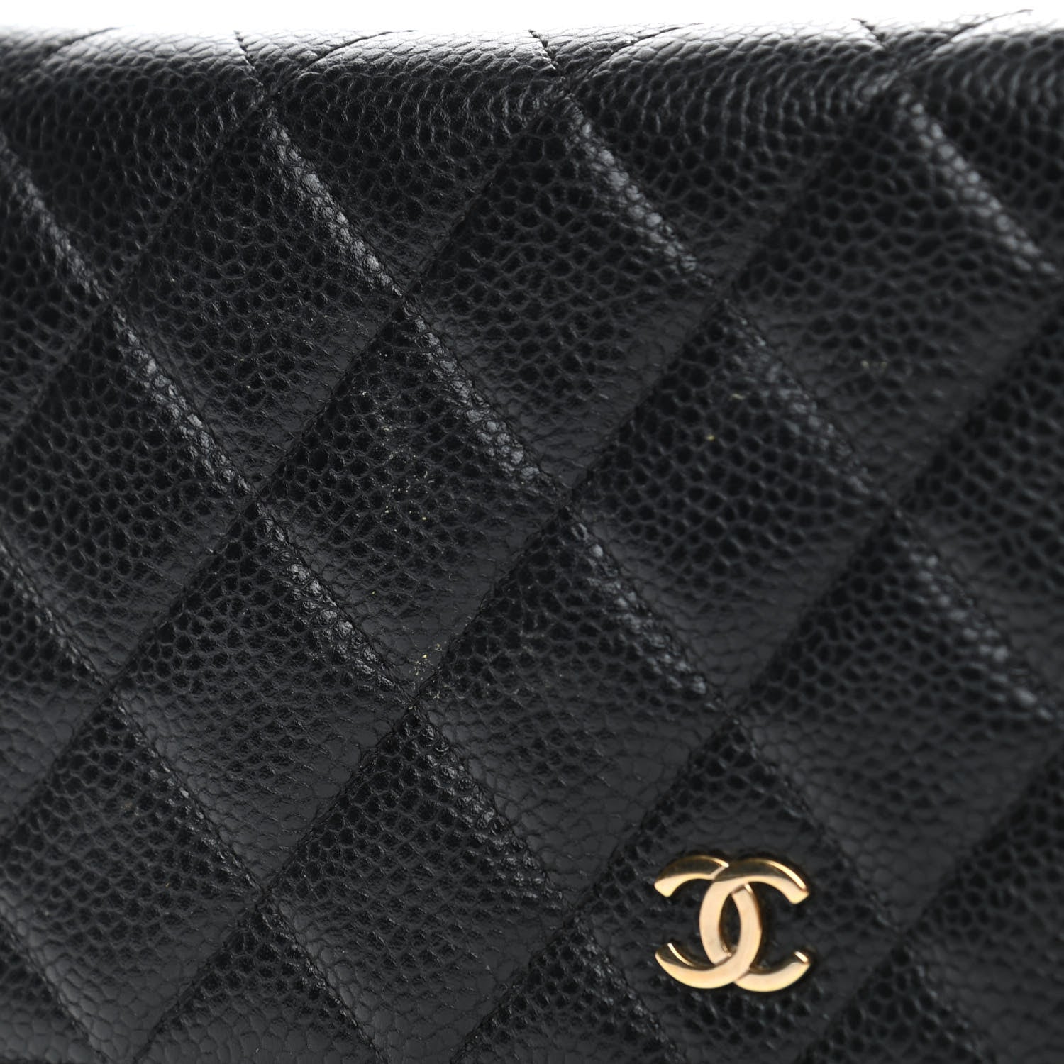 Chanel Caviar Quilted Wallet On Chain WOC Black 6 of 6