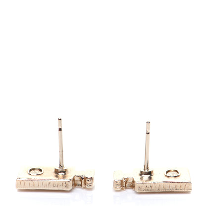 Chanel Coco No 5 Perfume Bottle Earrings Gold 6 of 8
