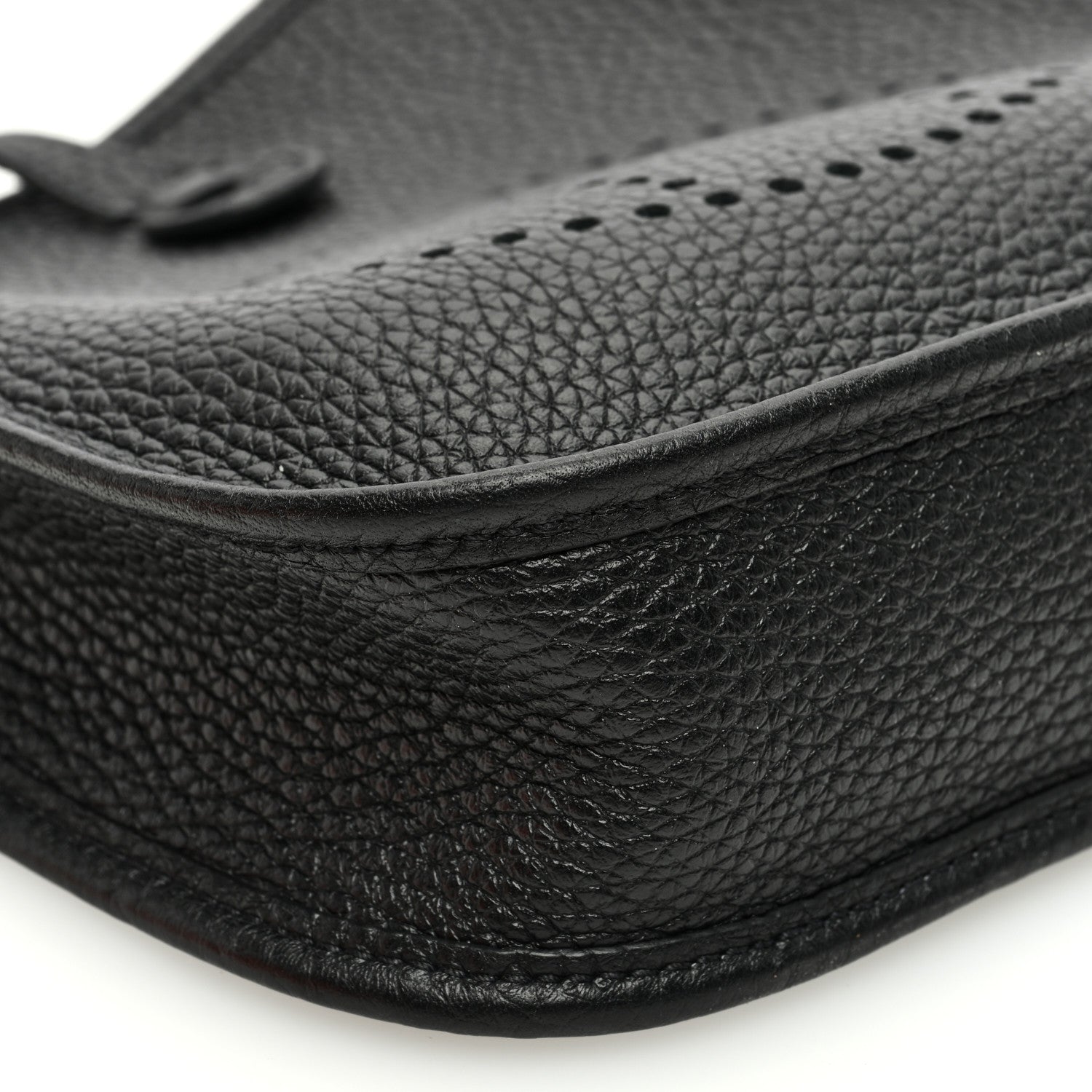 Hermes Taurillon Clemence Evelyne TPM Black 9 of 11