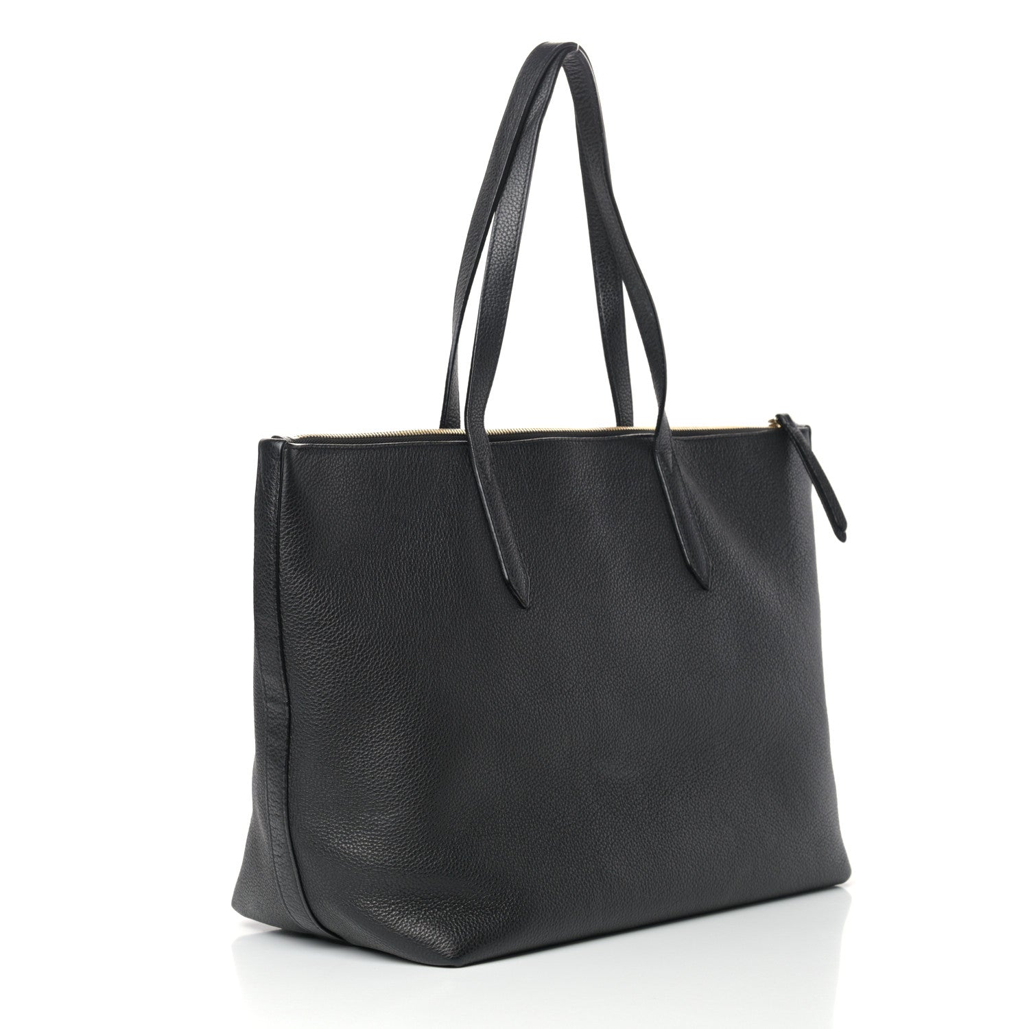Jimmy Choo Grainy Calfskin Bria Tote Black 3 of 7