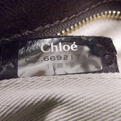 Chloe Leather Heloise Satchel Chocolate 8 of 12
