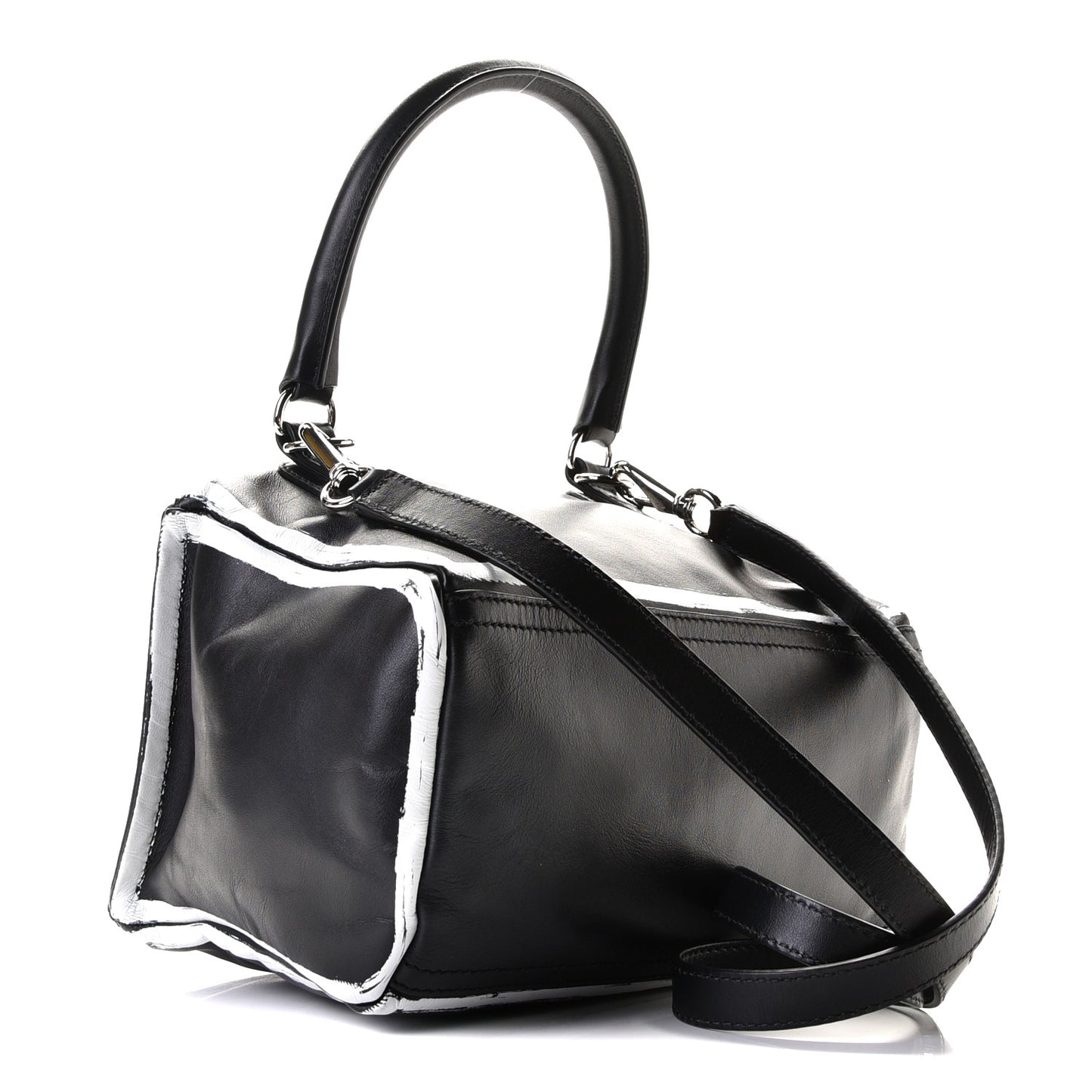 Calfskin Small Logo Pandora Black