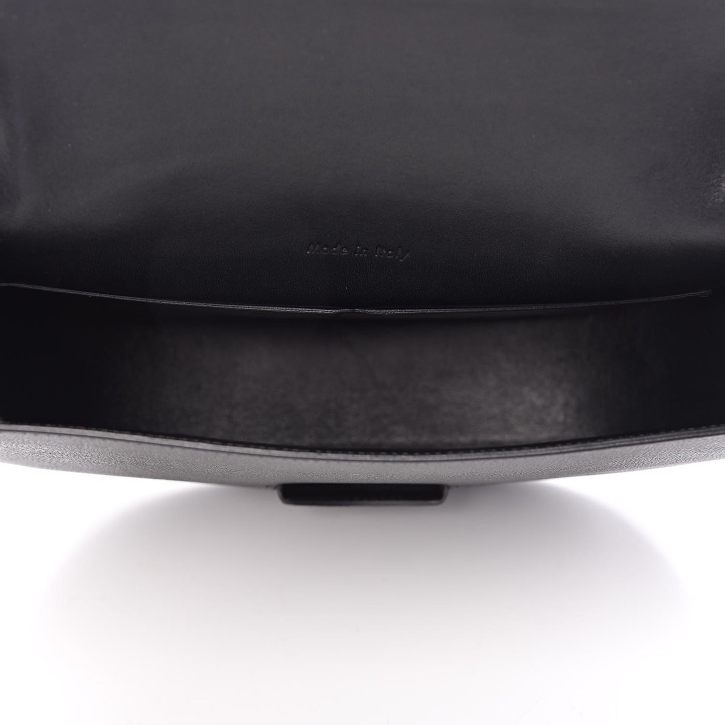 Grained Calfskin Medium Trotteur Black