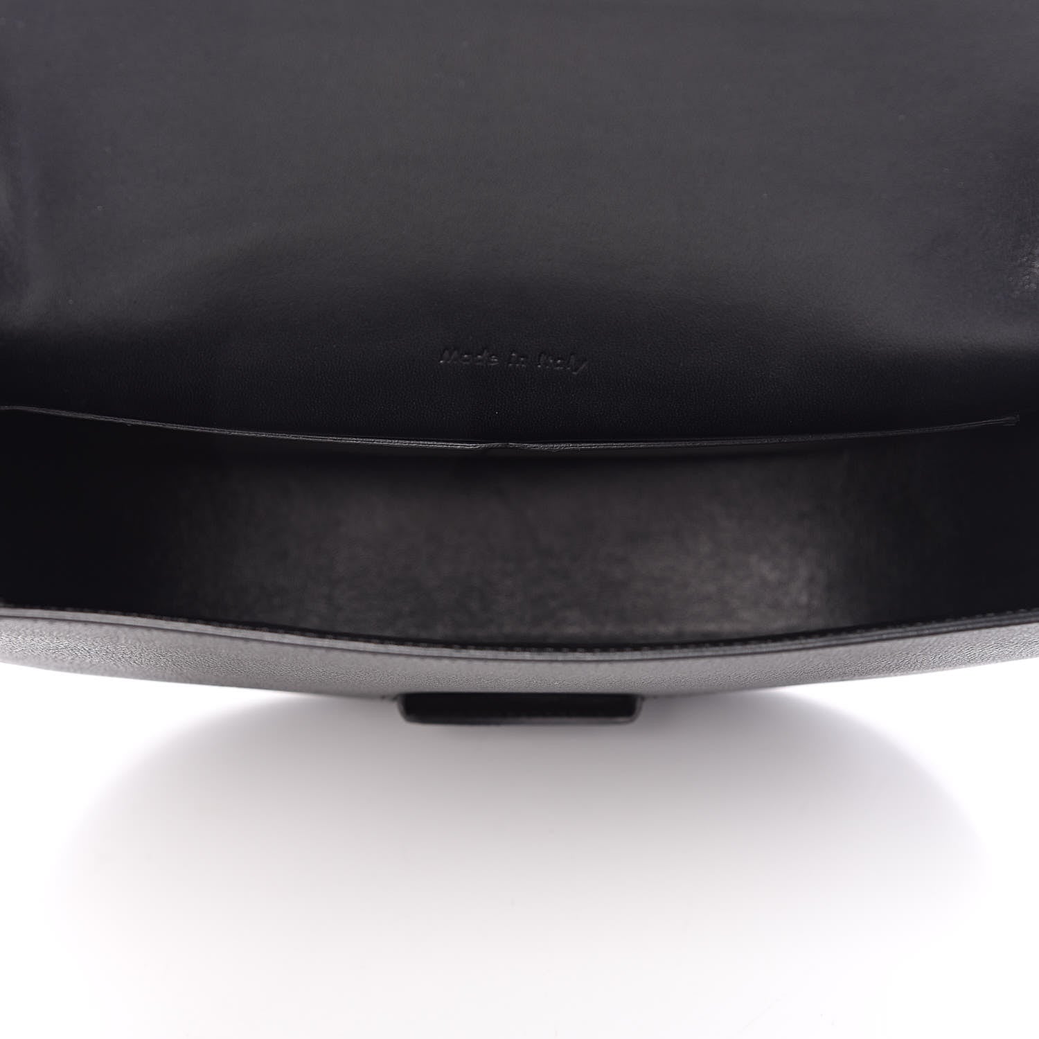 Celine Grained Calfskin Medium Trotteur Black 5 of 8