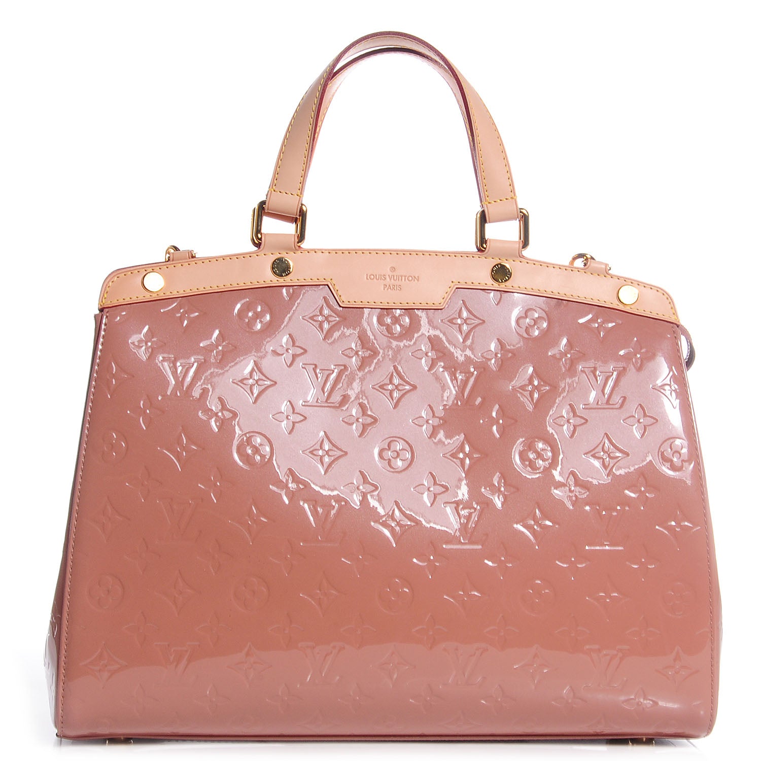 Louis Vuitton Vernis Brea GM Rose Velours 1 of 8