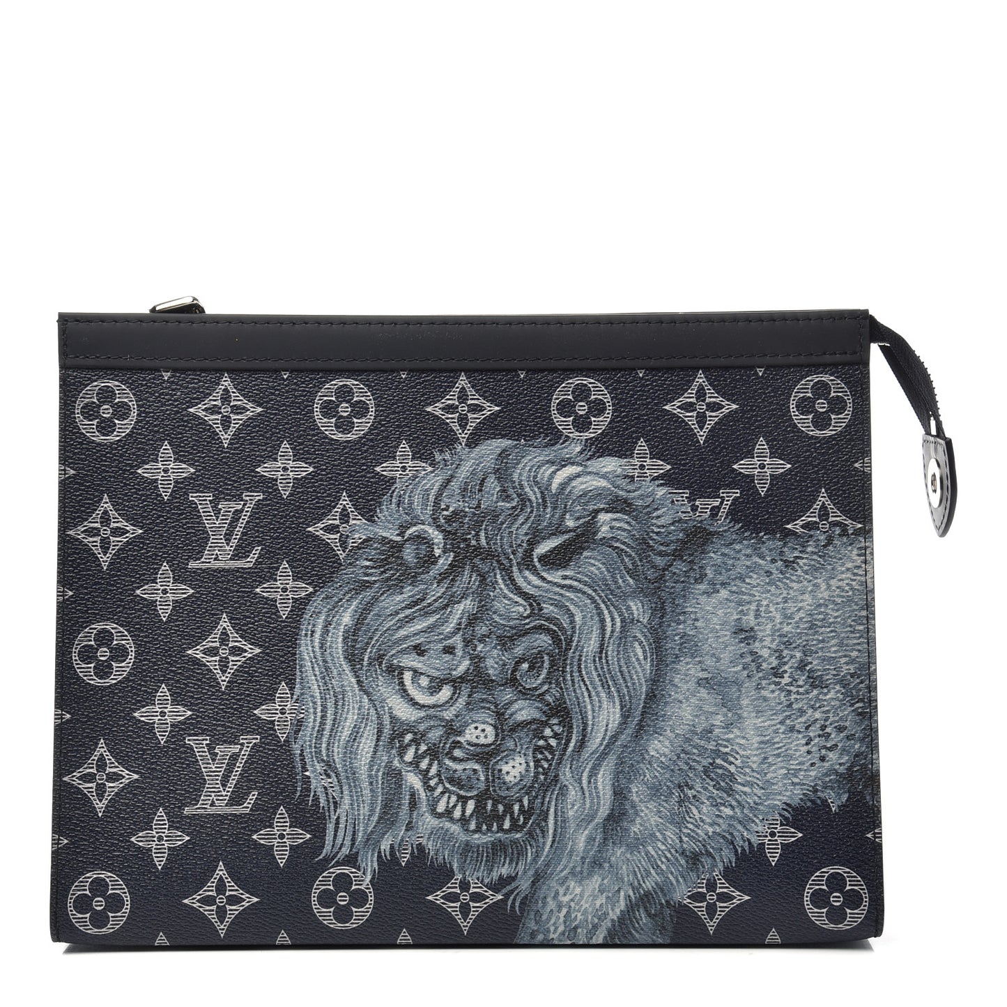 Savane Monogram Chapman Lion Pochette Voyage MM Ink