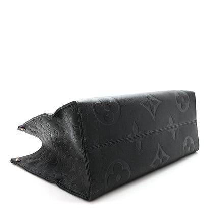 Louis Vuitton Empreinte Monogram Giant Onthego GM Black 4 of 9