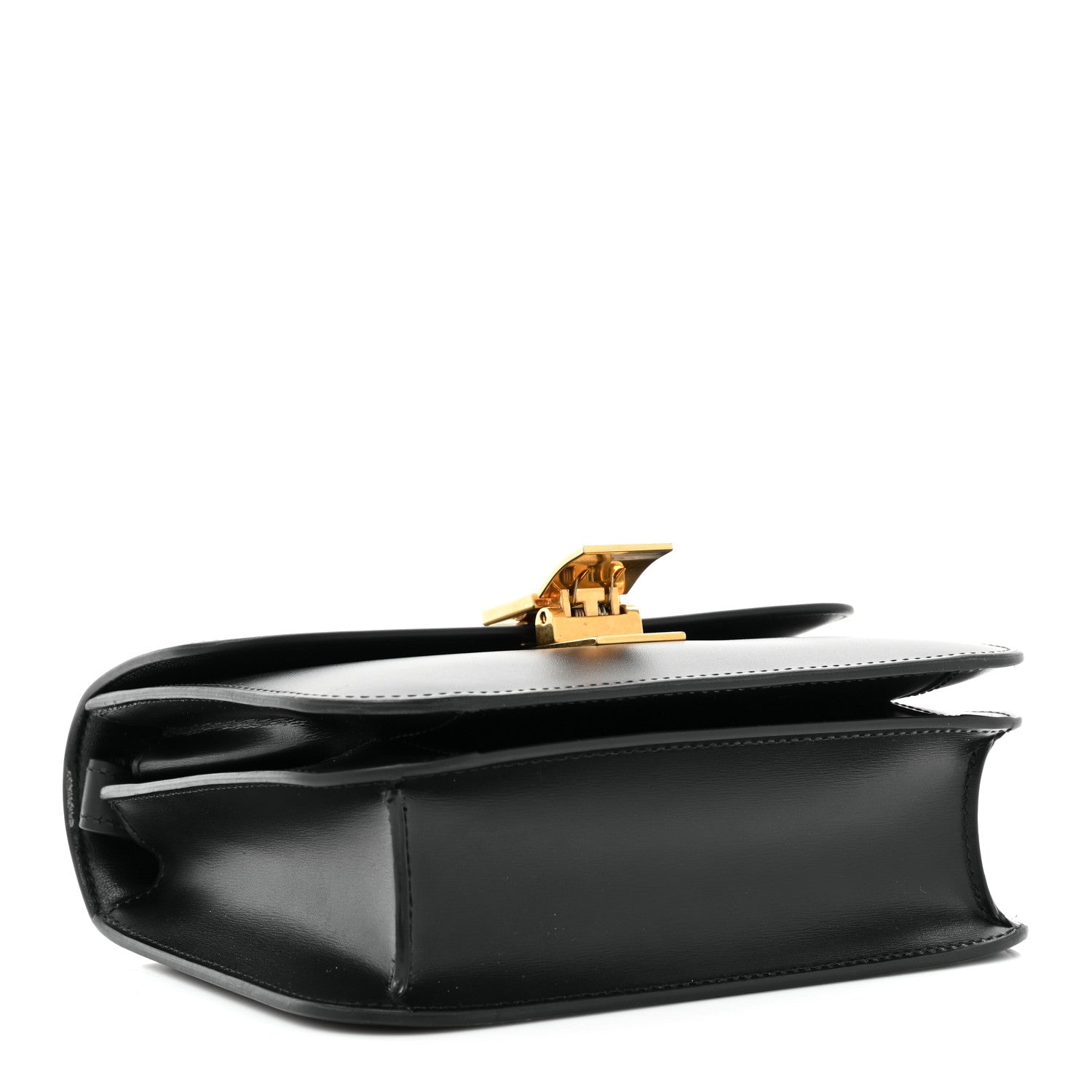 Celine Box Calfskin Teen Classic Box Flap Bag Black 4 of 11