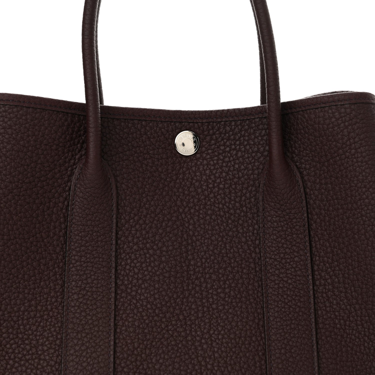 Hermes Negonda Garden Party Tote 30 TPM Bordeaux 7 of 9